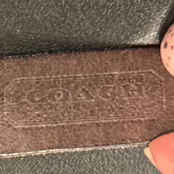 Vintage Coach Classic Shoulder Bag New York Brown Leather 327-7043 - Picture 12 of 17